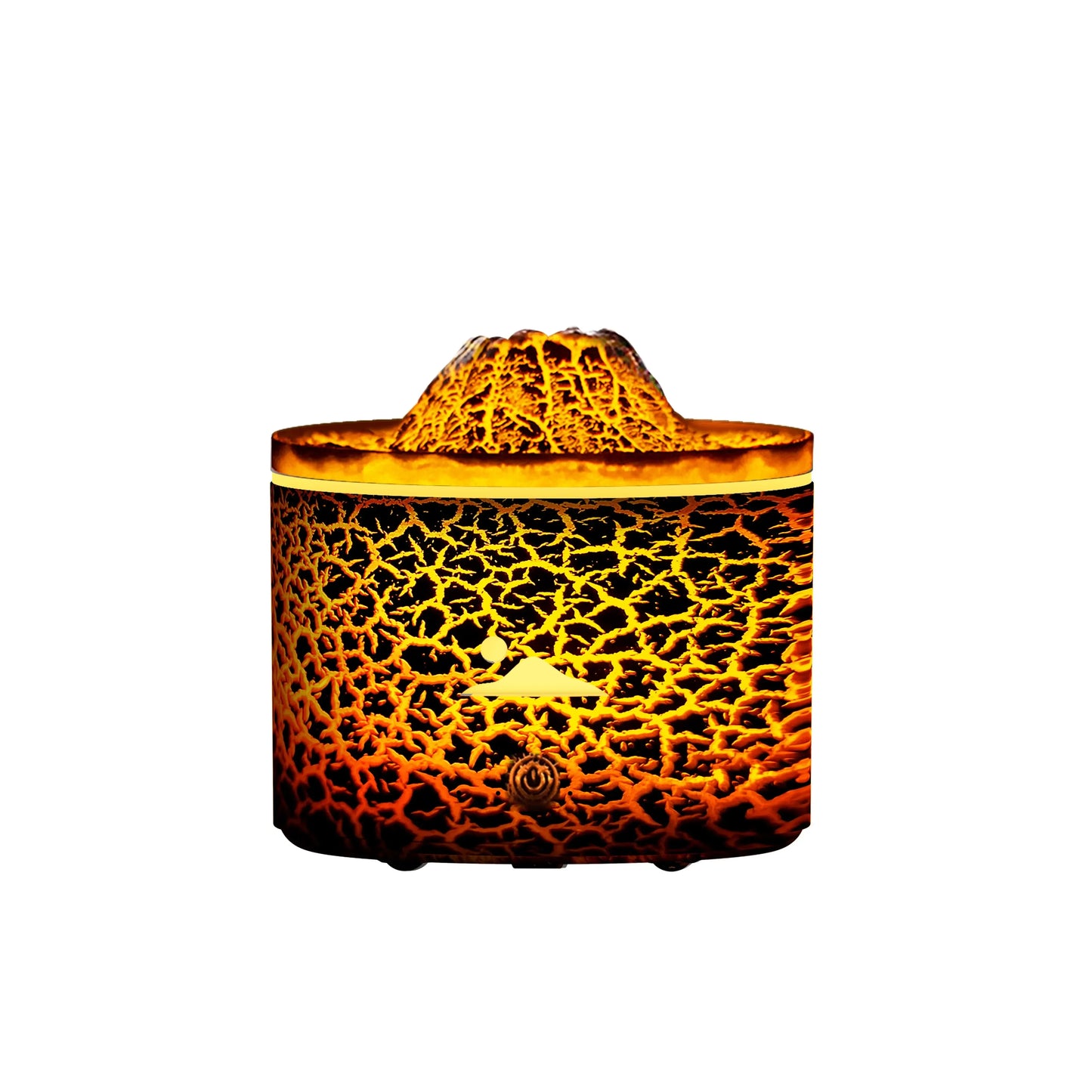 Diffuseur d’Arômes Volcanique 230 ml à Brancher – Brume Fraîche, Huiles Essentielles, Minuterie 3 Vitesses pour Maison, Voiture ou Bureau